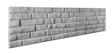 Betonový plot s imitací kamene, deska 200*50*4 cm
