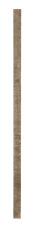 Betonový sloupek,  hladký dekor - koncový sloupek, barva hnědá