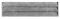 Dekor 12: Betonový plot se vzhledem vystouplých dřevěných desek, deska 200*50*4 cm - barva: Antracit