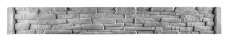 Betonový plot v designu kamenného zdiva, deska 200*25*4 cm