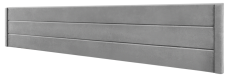 Dekor 41: Betonový plot hladký s vodorovnými prolisy, deska 200*40*4 cm