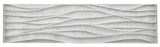 Dekor 103: 3D betonový plot s vlnitým reliéfem