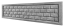 Dekor 3: Betonový plot imitující kamennou dlažbu, deska 200*50*4 cm - barva: Šedá