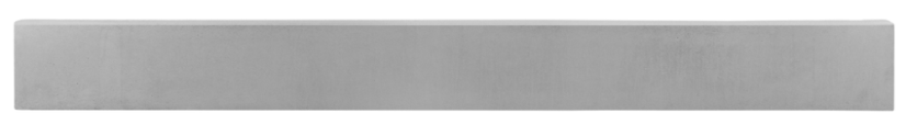 Podhradbová deska, hladký dekor - Velikost: 295 x 30 x 4 cm