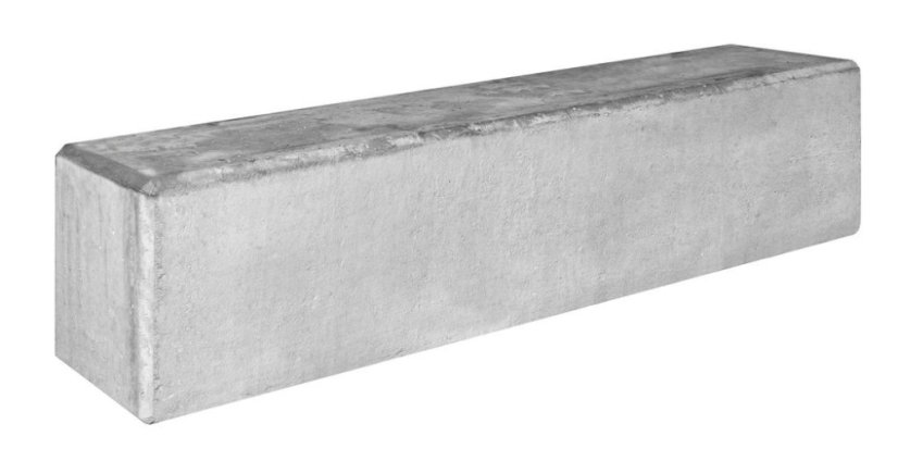 Betonový blok hladký bez vzoru