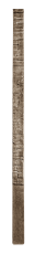 Betonový sloupek, dekor štípaný kámen - průběžný sloupek, barva hnědá