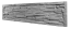Dekor 4: Betonový plot s imitací štípaného kamene, deska 200*50*4 cm - barva: Hnědá