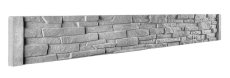 Betonový plot v designu kamenného zdiva, deska 200*25*4 cm